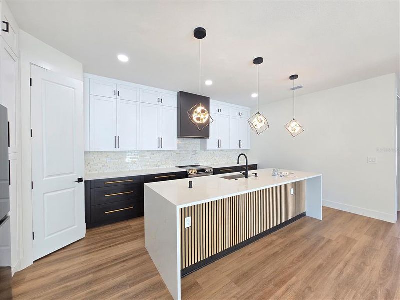 Furnished interior view inside a new home in , St. Petersburg (Image 8).