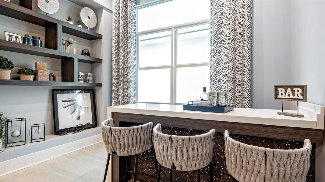 Furnished interior view inside a new home in Astor Creek Golf & Country Club, Port St. Lucie (Image 24).