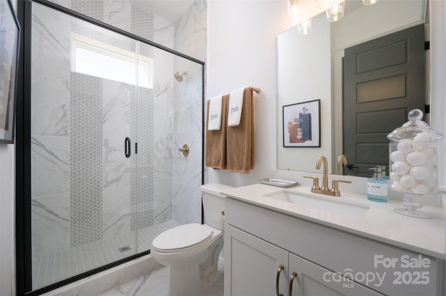 Furnished interior view inside a new home in North Creek Village, Huntersville (Image 6).