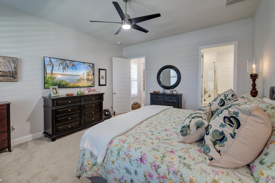 Furnished interior view inside a new home in Heron's Walk at Summers Corner, Summerville (Image 10).