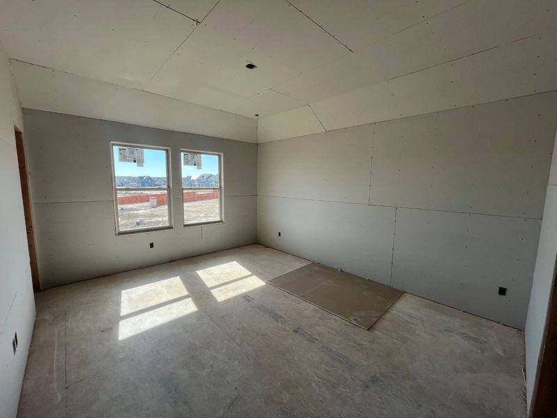 In-progress construction of a new home in Lariat, Liberty Hill, TX (Image 25).