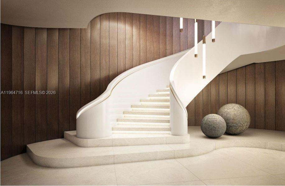 Close-up of interior finishes inside a home in , Miami Beach (Image 7). Close-up of interior finishes inside a home in , Miami Beach (Image 7).