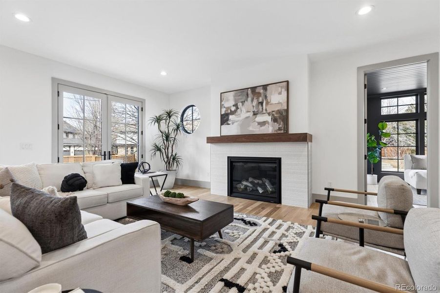 Furnished interior view inside a new home in , Denver (Image 9).