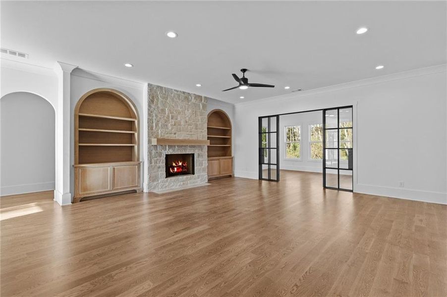 Spacious, unfurnished interior of a new home in , Buford (Image 23).