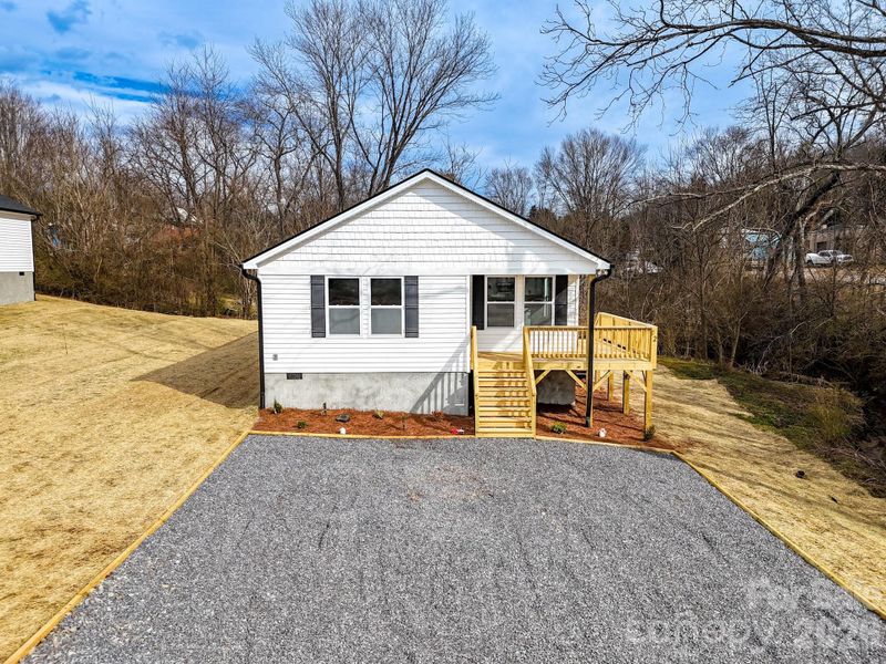 Exterior details and patio area of a home in , Canton (Image 23).