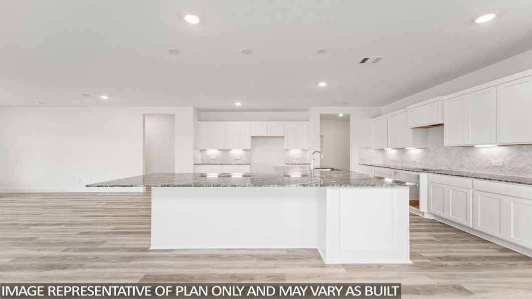 Representative furnished interior of a home built from the E60F by D.R. Horton in Riverside Estates, Mont Belvieu (Image 4).