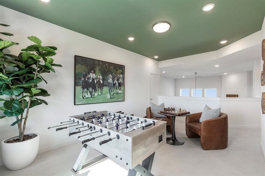 Furnished interior view inside a new home in Wellington, Haslet (Image 14).