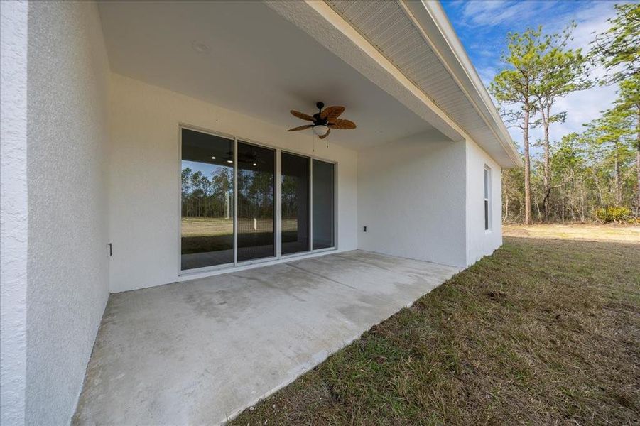 Exterior details and patio area of a home in , Ocala (Image 30).
