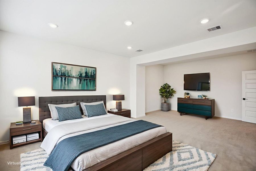 Furnished interior view inside a new home in Pinewood Trails - Luxe Series, Atascocita (Image 9). Furnished interior view inside a new home in Pinewood Trails - Luxe Series, Atascocita (Image 9).