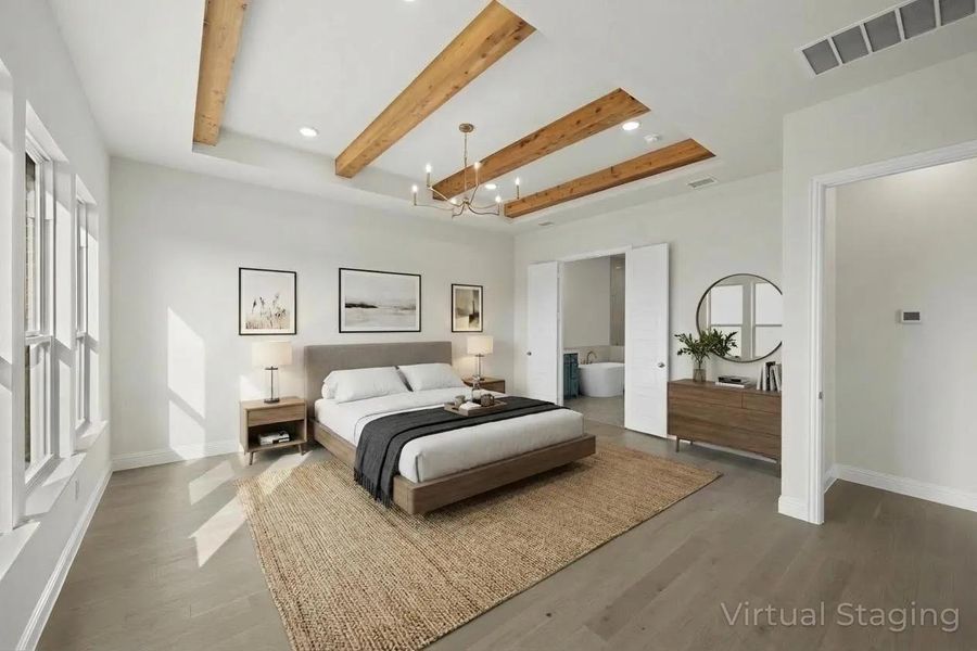 The Presley K Primary Suite Bedroom