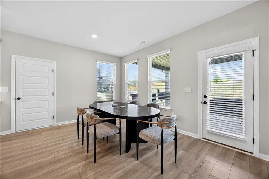 Furnished interior view inside a new home in , Stockbridge (Image 12).