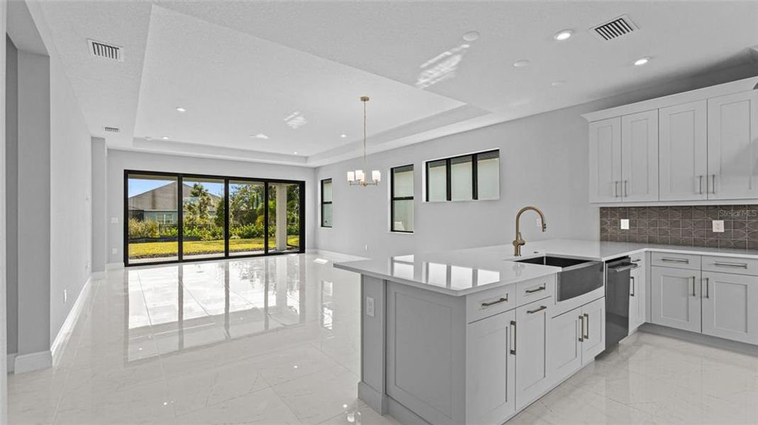 Furnished interior view inside a new home in Woodland Preserve, Parrish (Image 5).