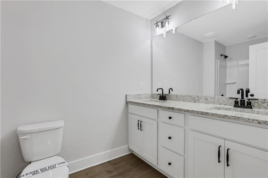 Furnished interior view inside a new home in , Dawsonville (Image 6).