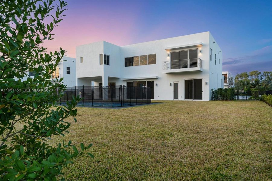 Exterior details and patio area of a home in , Weston (Image 27).