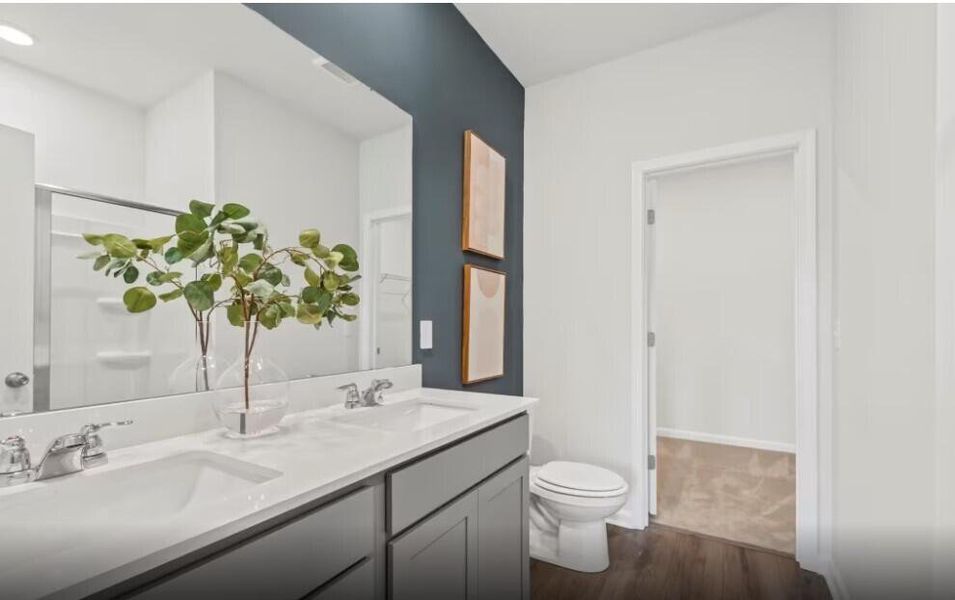 Furnished interior view inside a new home in Bradford Pointe, Summerville (Image 10).