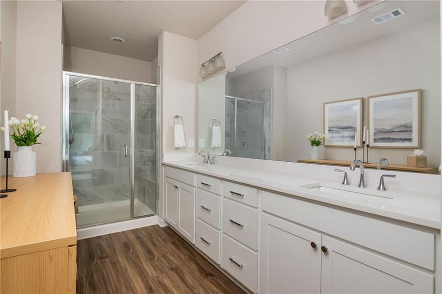 Furnished interior view inside a new home in Harmony, Auburn (Image 18).