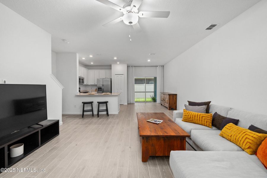 Furnished interior view inside a new home in , St. Augustine (Image 16).
