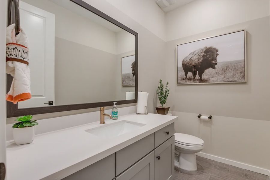 Furnished interior view inside a new home in Forté at Granite Vista, Waddell (Image 14).