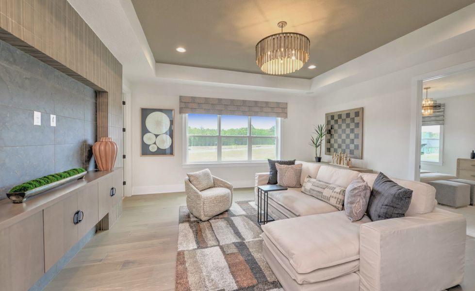 Furnished interior view inside a new home in EverRange, Jacksonville (Image 30).