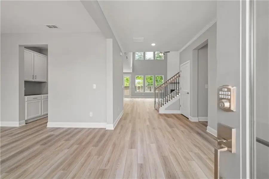 Spacious, unfurnished interior of a new home in , Sugar Hill (Image 22).