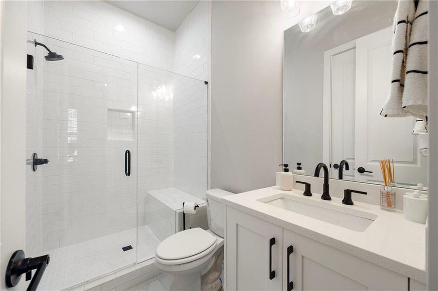 Furnished interior view inside a new home in , Marietta (Image 6).