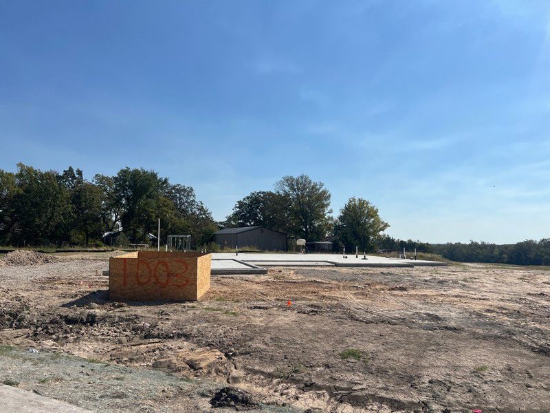 Site preparation for new homesites in Grayson Ridge, Van Alstyne (Image 3).