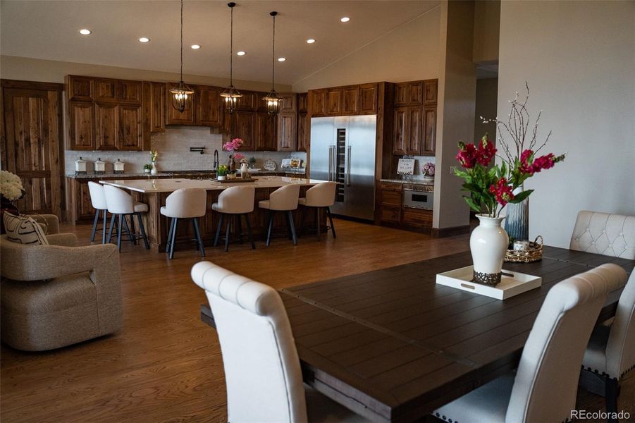 Furnished interior view inside a new home in , Glenwood Springs (Image 42).