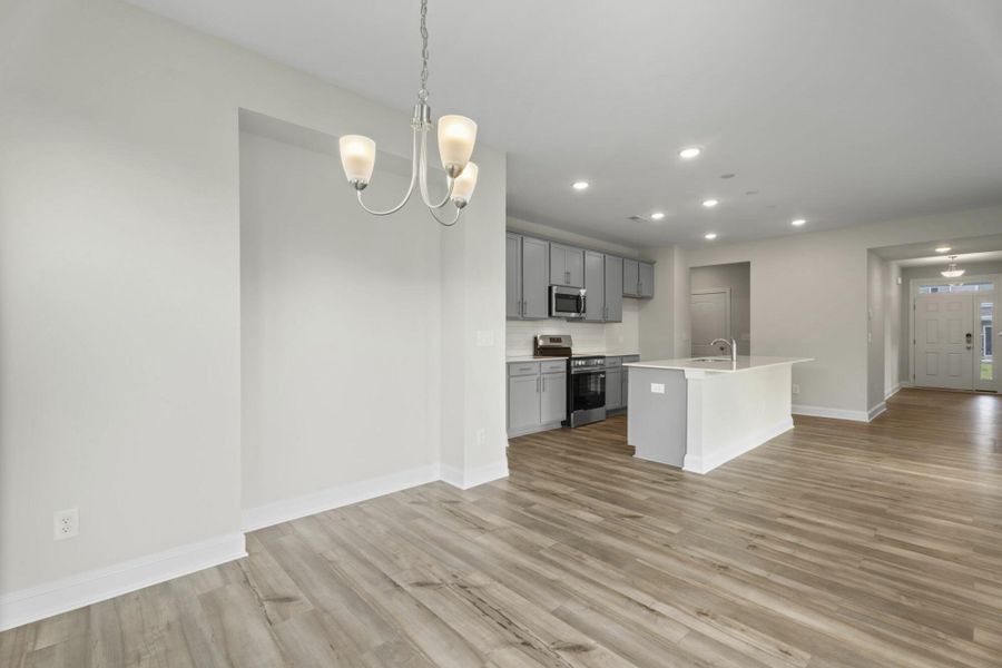 Spacious, unfurnished interior of a new home in Hopewell Garden, Winston-Salem (Image 28).