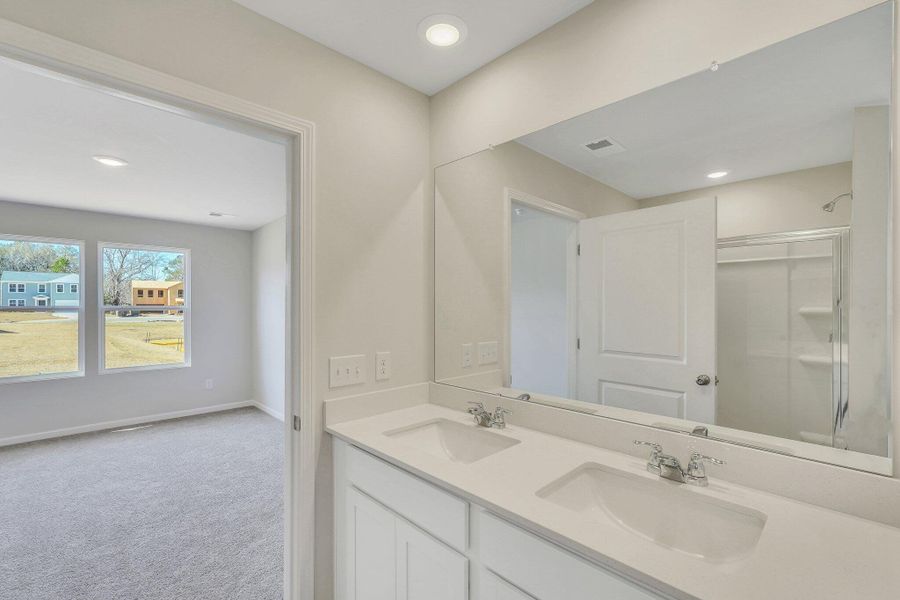 Furnished interior view inside a new home in , Ladson (Image 8).