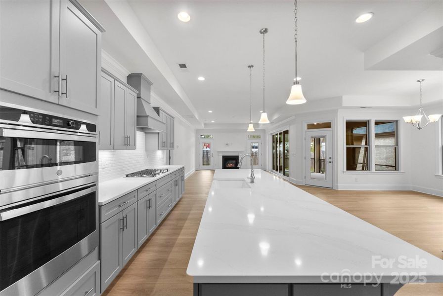 Furnished interior view inside a new home in The Courtyards on New Hope, Gastonia (Image 10).