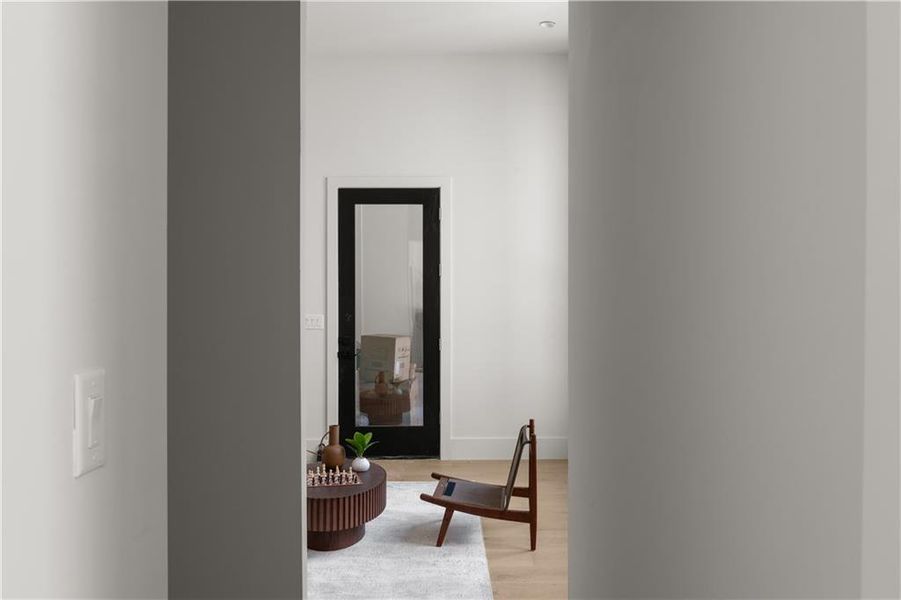 Furnished interior view inside a new home in , Atlanta (Image 41).