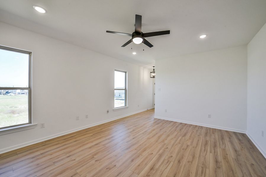 Spacious, unfurnished interior of a new home in Mostyn Springs, Magnolia (Image 18). Spacious, unfurnished interior of a new home in Mostyn Springs, Magnolia (Image 18).