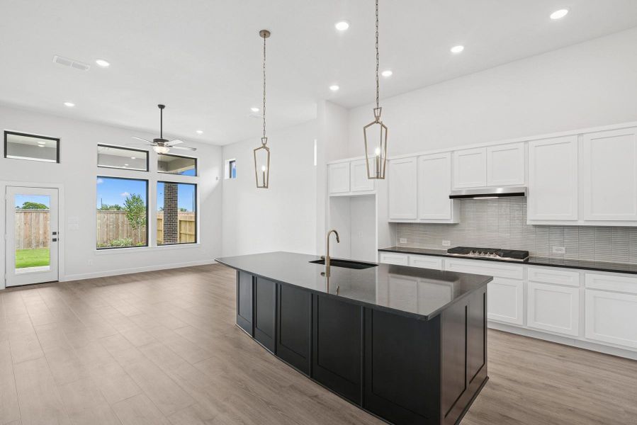Furnished interior view inside a new home in Grange - Reserve Collection, Katy (Image 6).