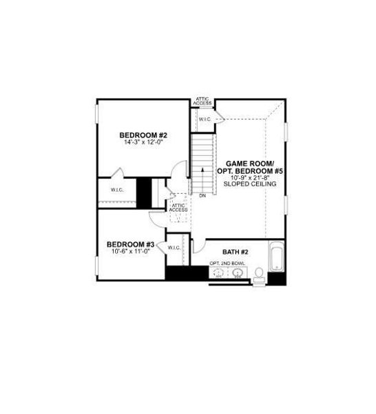 2D floor plan layout of this home in Magnolia Ridge, Magnolia, TX (Image 6). 2D floor plan layout of this home in Magnolia Ridge, Magnolia, TX (Image 6).