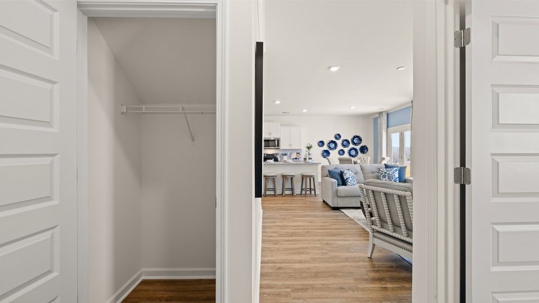 Representative furnished interior of a home built from the HAYDEN Express by D.R. Horton in WillowBrook, Winder (Image 38).