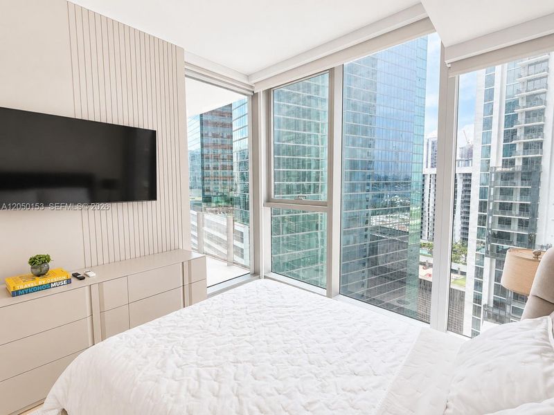Furnished interior view inside a new home in , Miami (Image 32). Furnished interior view inside a new home in , Miami (Image 32).