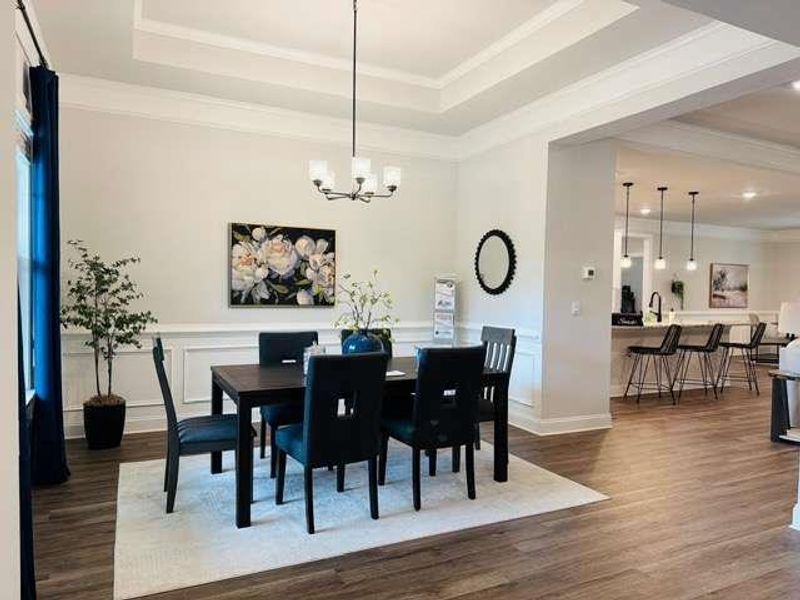 Furnished interior view inside a new home in Tuscany Hills, Douglasville (Image 6).