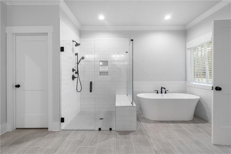 Furnished interior view inside a new home in Stonegate, Monroe (Image 18).