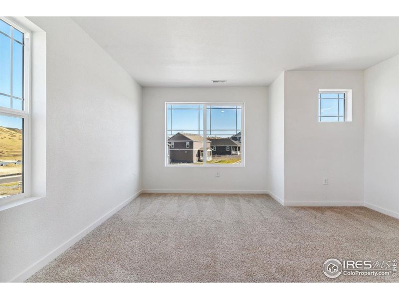 Spacious, unfurnished interior of a new home in Vista Meadows, Fort Lupton (Image 27). Spacious, unfurnished interior of a new home in Vista Meadows, Fort Lupton (Image 27).