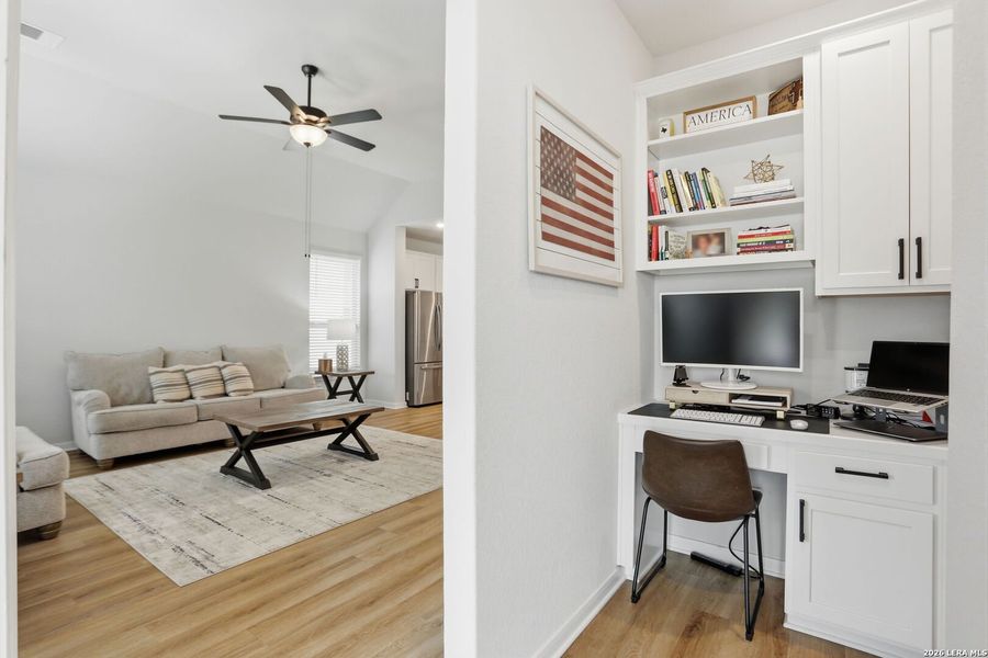 Furnished interior view inside a new home in Davis Ranch, San Antonio (Image 11).