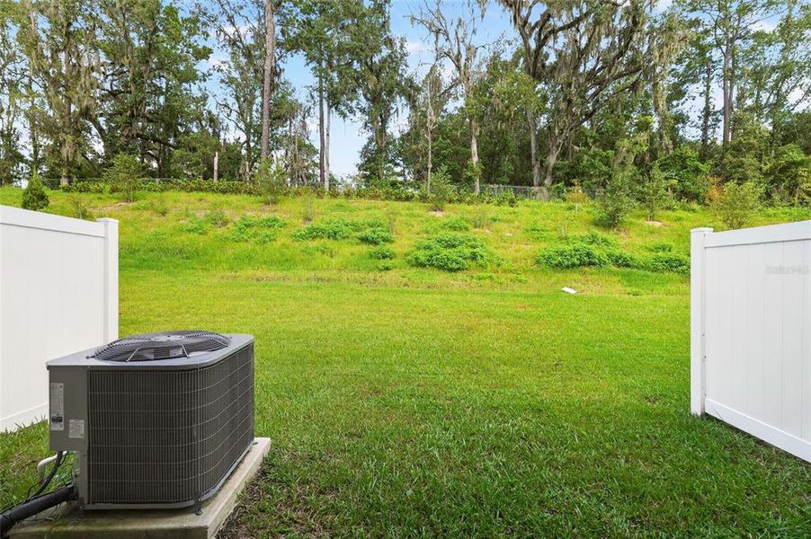 Exterior details and patio area of a home in , Alachua (Image 27).