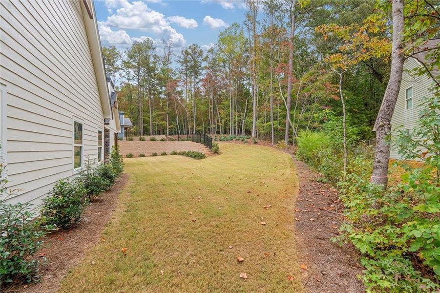 Exterior details and patio area of a home in , Villa Rica (Image 29).