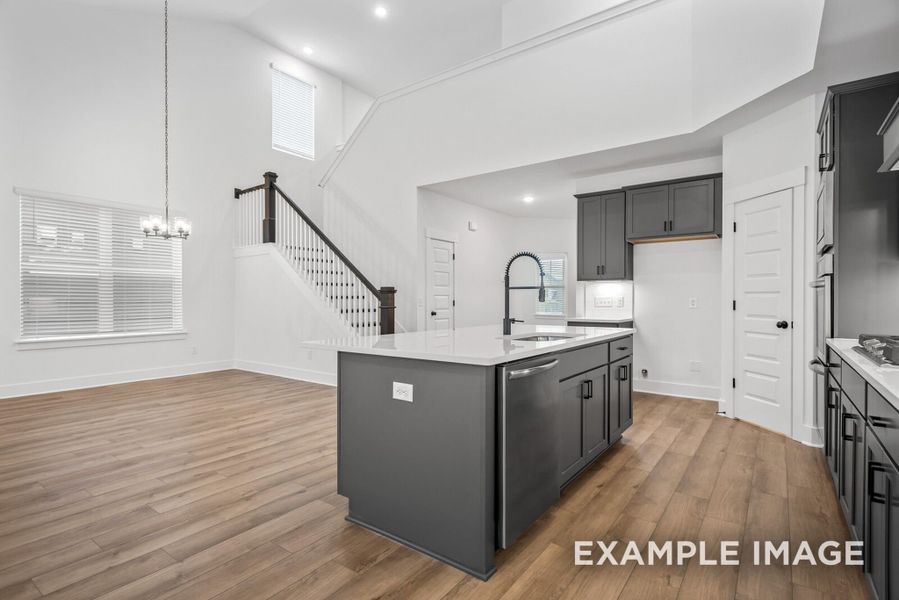 Furnished interior view inside a new home in Woods Crossing, Gallatin (Image 50).