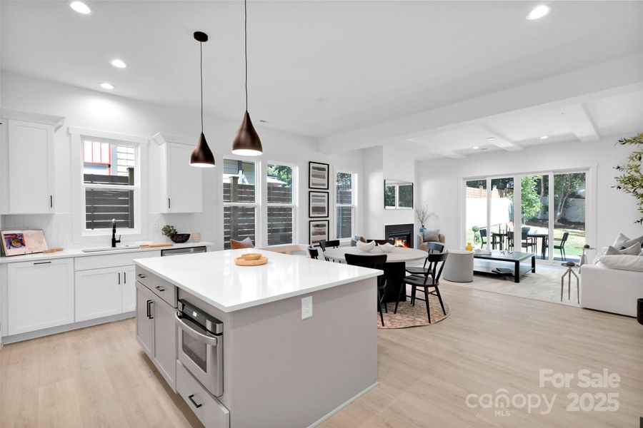 Furnished interior view inside a new home in , Charlotte (Image 16).
