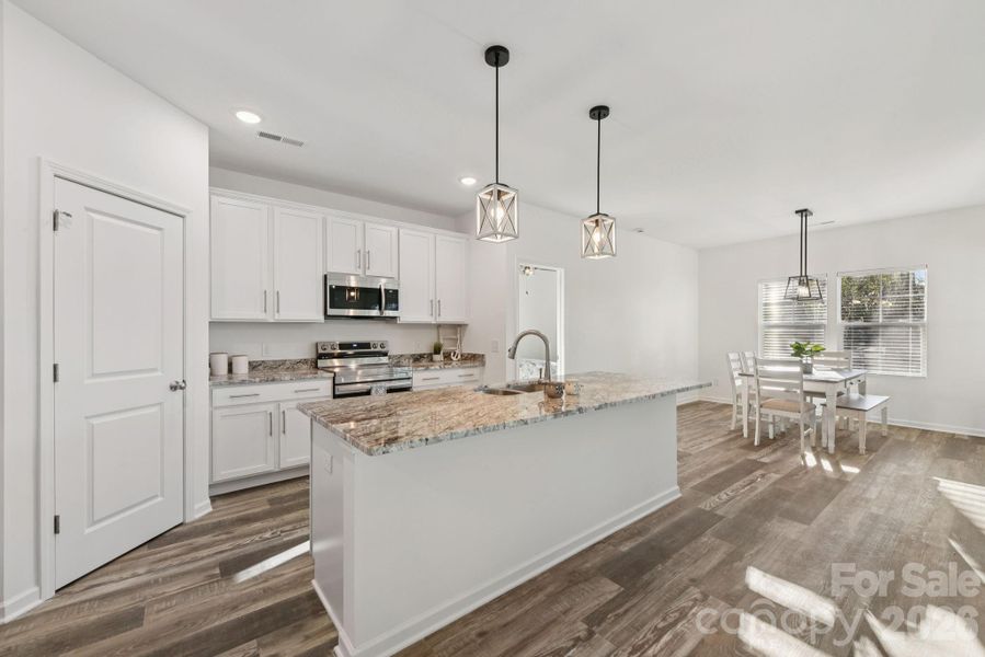 Furnished interior view inside a new home in , Claremont (Image 12).