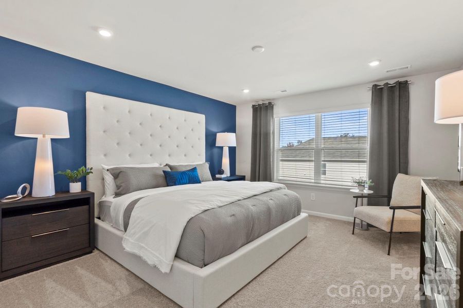 Furnished interior view inside a new home in Grants Landing, Salisbury (Image 14).