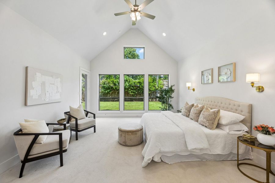 Furnished interior view inside a new home in , Houston (Image 32).