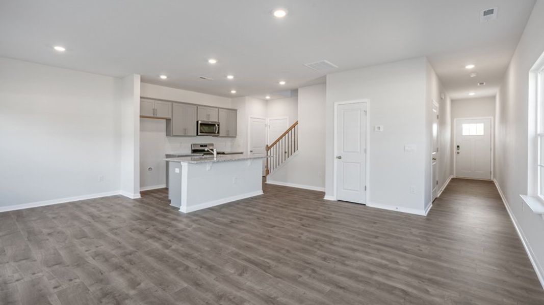 Spacious, unfurnished interior of a new home in Brightwood Farm, Whitsett (Image 14).