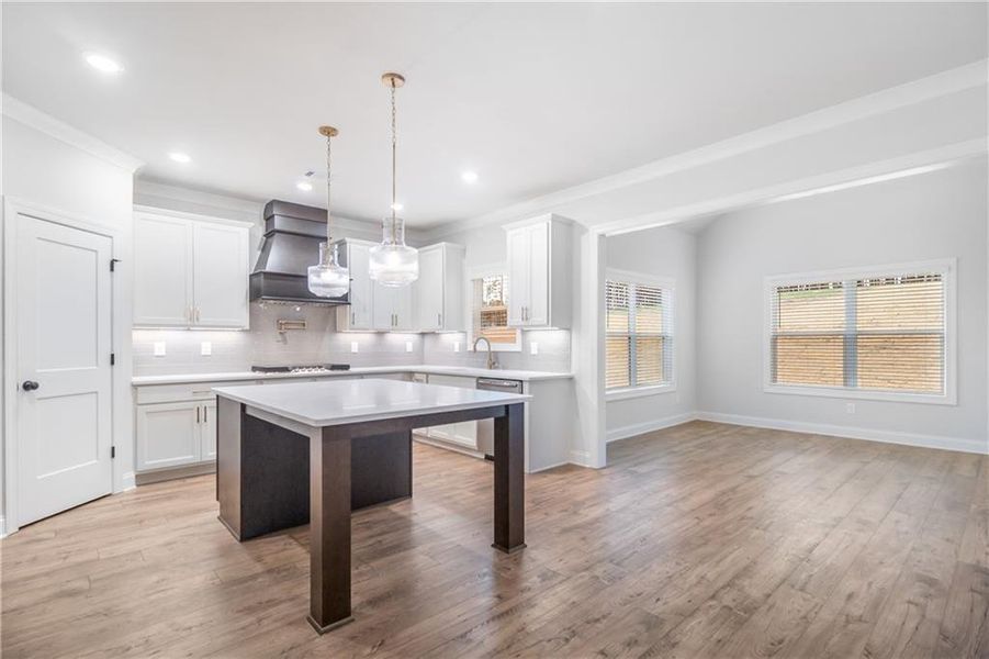 Furnished interior view inside a new home in Belle Woode Estates, Monroe (Image 12).