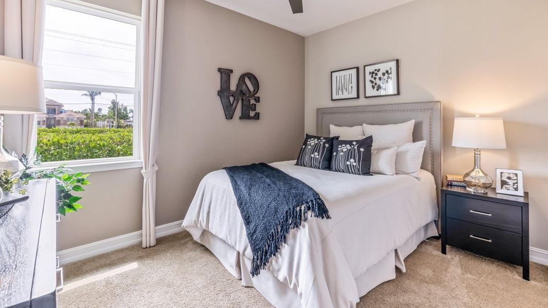 Furnished interior view inside a new home in Cape Coral Spot - Tradition, Cape Coral (Image 14).